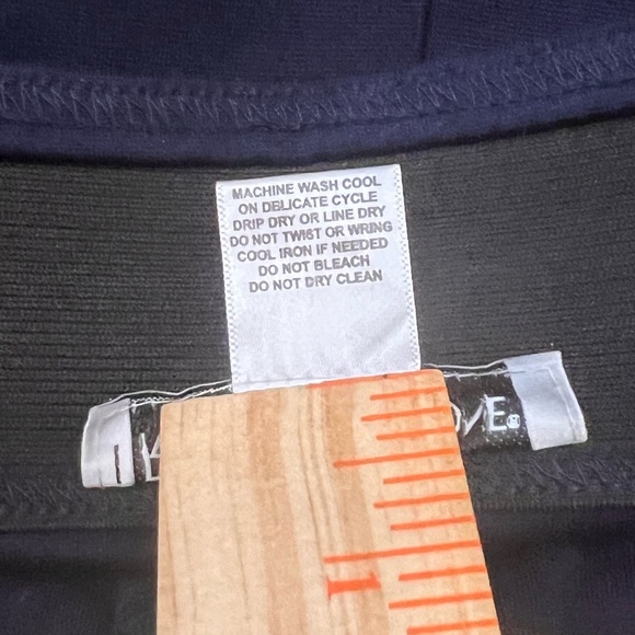 Rebecca Malone Dark Blue Pull On Casual Pants Small Like New - Picture 9 of 9